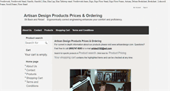 Desktop Screenshot of needleworkstandsandframes.com